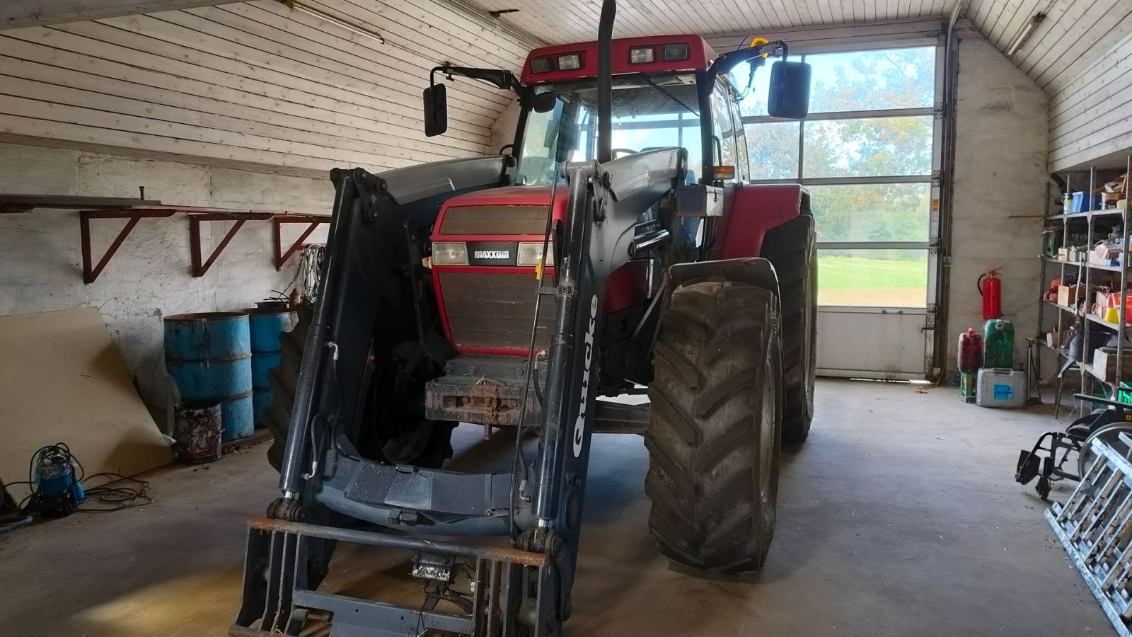 Traktor des Typs Case IH 5130 Maxxum Med frontlæsser, siloskovl, balletang & ballespyd, Gebrauchtmaschine in Egtved (Bild 9)