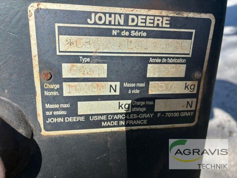 Traktor des Typs Case IH 640 A, Gebrauchtmaschine in Meschede (Bild 11)