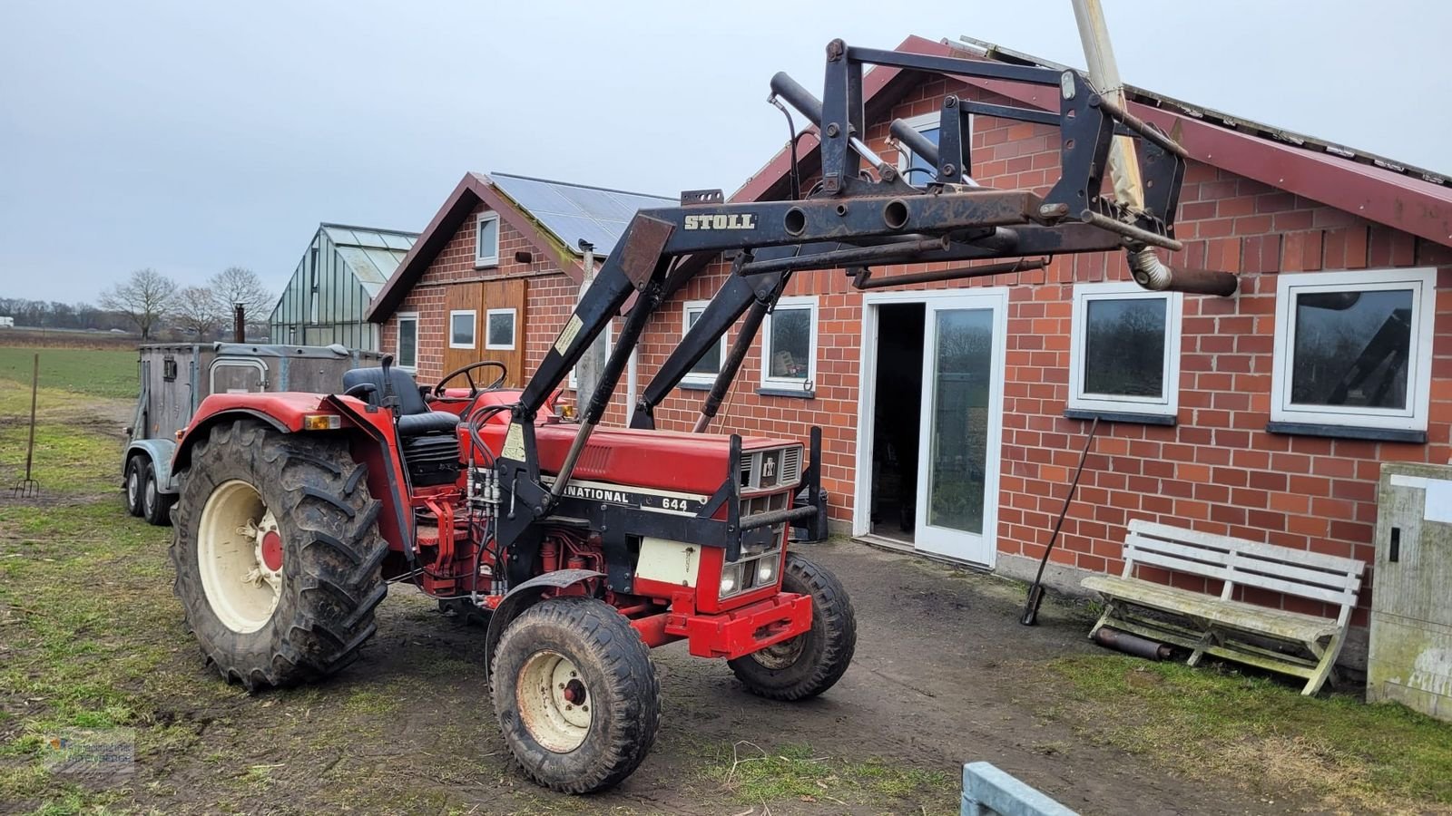 Traktor типа Case IH 644 S mit Frontlader, Gebrauchtmaschine в Altenberge (Фотография 1)