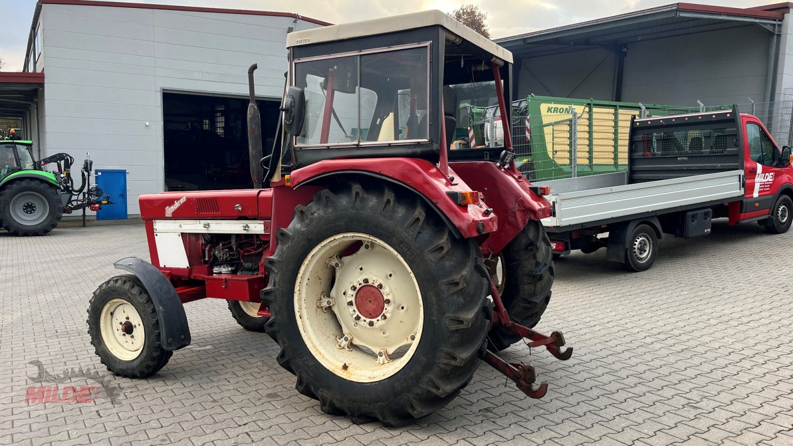Traktor типа Case IH 744 S, Gebrauchtmaschine в Gebenbach (Фотография 10)