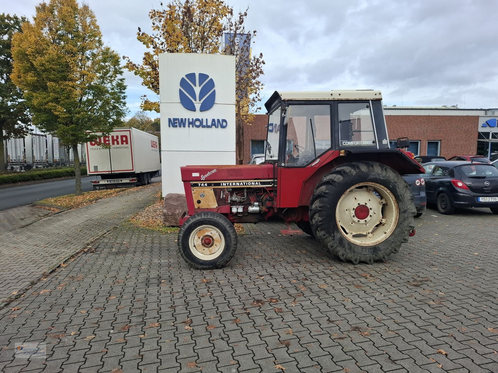 Traktor des Typs Case IH 744, Gebrauchtmaschine in Altenberge (Bild 1)
