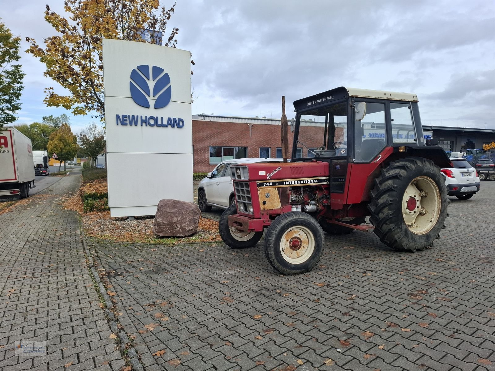 Traktor des Typs Case IH 744, Gebrauchtmaschine in Altenberge (Bild 2)
