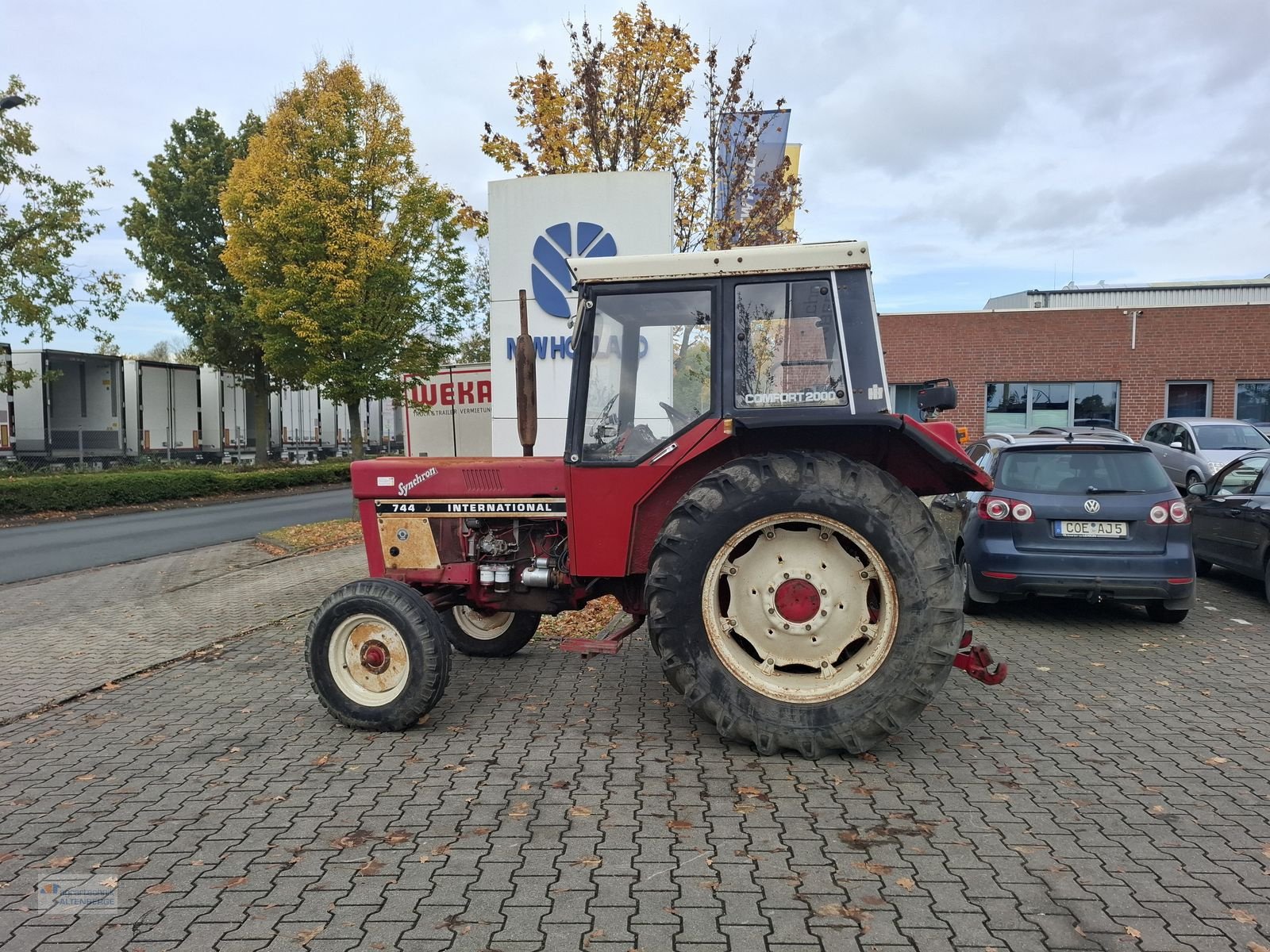 Traktor des Typs Case IH 744, Gebrauchtmaschine in Altenberge (Bild 9)