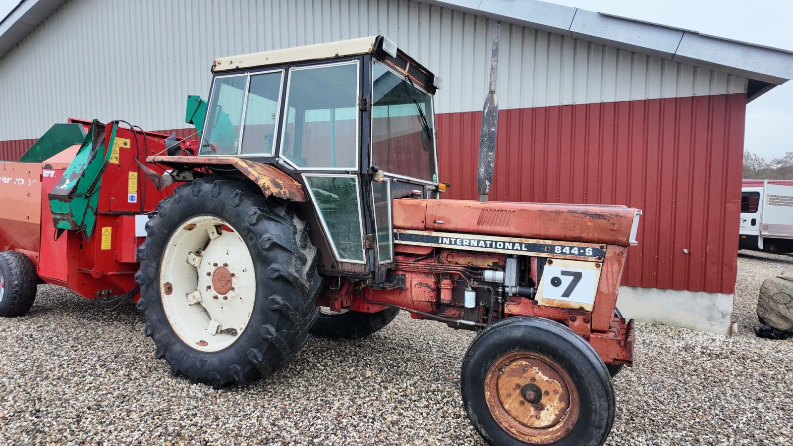 Traktor Türe ait Case IH 844-S, Gebrauchtmaschine içinde Møldrup (resim 1)