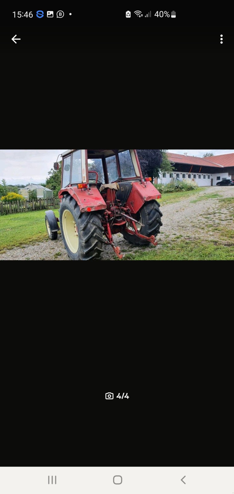 Traktor des Typs Case IH 844 S, Gebrauchtmaschine in Oberornau (Bild 4)