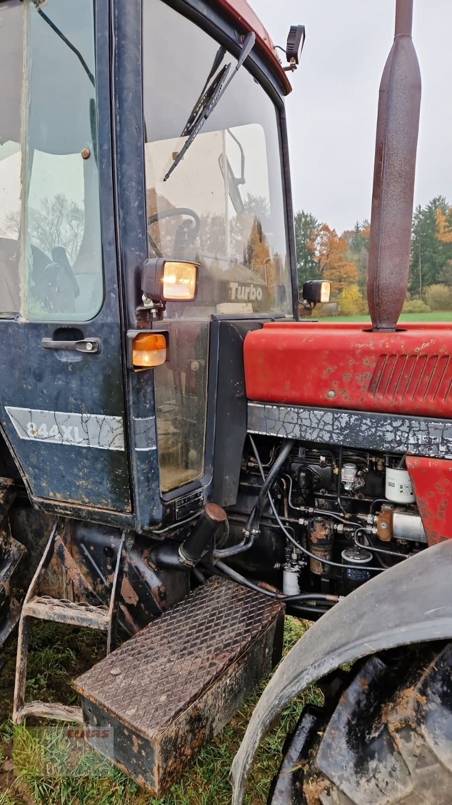 Traktor des Typs Case IH 844 XL, Gebrauchtmaschine in Altenstadt a.d. Waldnaab (Bild 6)