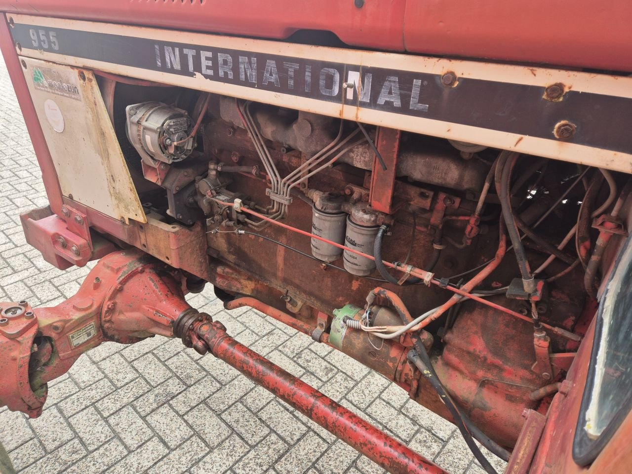 Traktor van het type Case IH 955, Gebrauchtmaschine in Weiteveen (Foto 3)