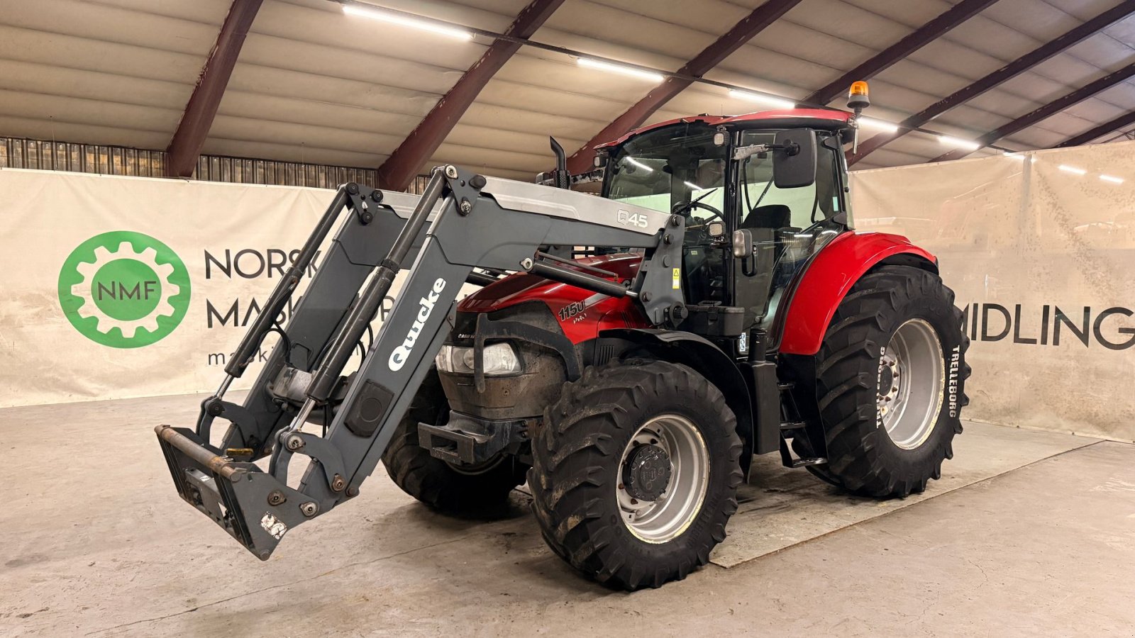 Traktor van het type Case IH CASE IH Farmall U 115 PRO, Gebrauchtmaschine in Ølen (Foto 1)