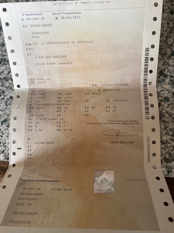 Traktor des Typs Case IH CS 105 PRO, Gebrauchtmaschine in VERT TOULON (Bild 9)