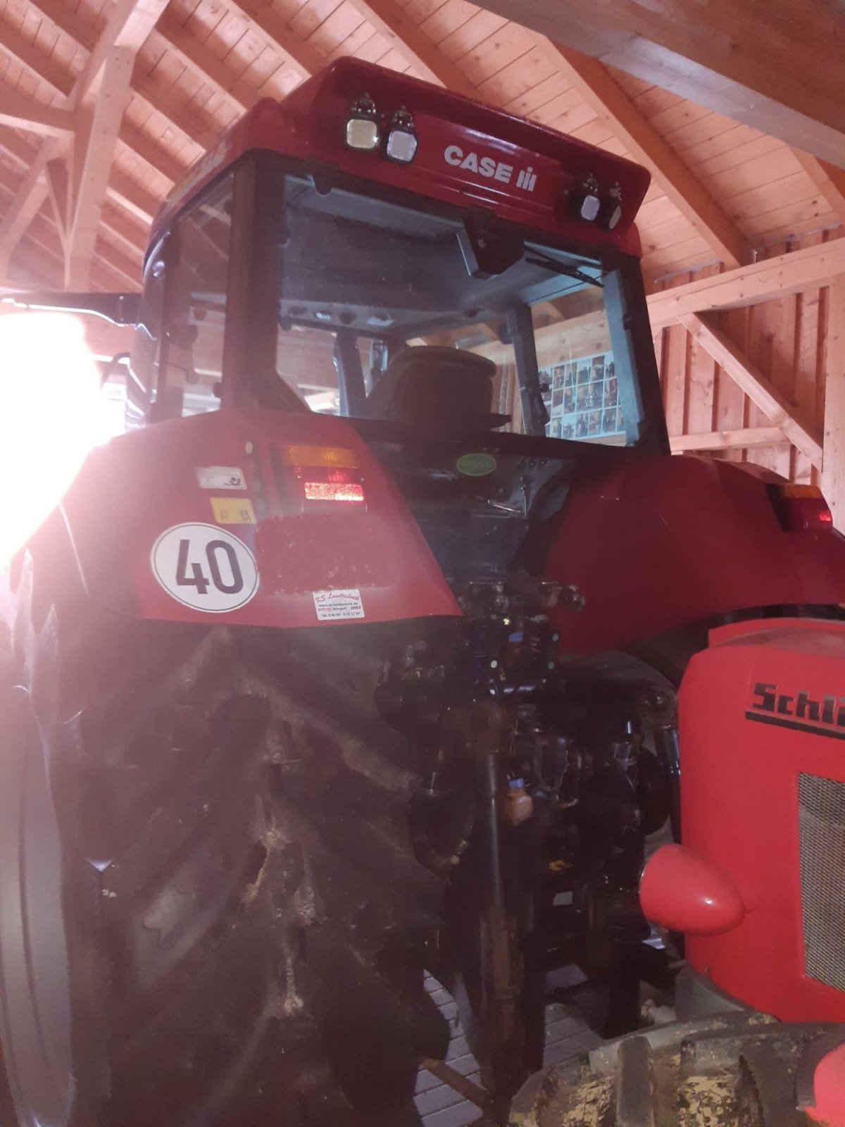 Traktor типа Case IH CS 120, Gebrauchtmaschine в Windorf (Фотография 9)