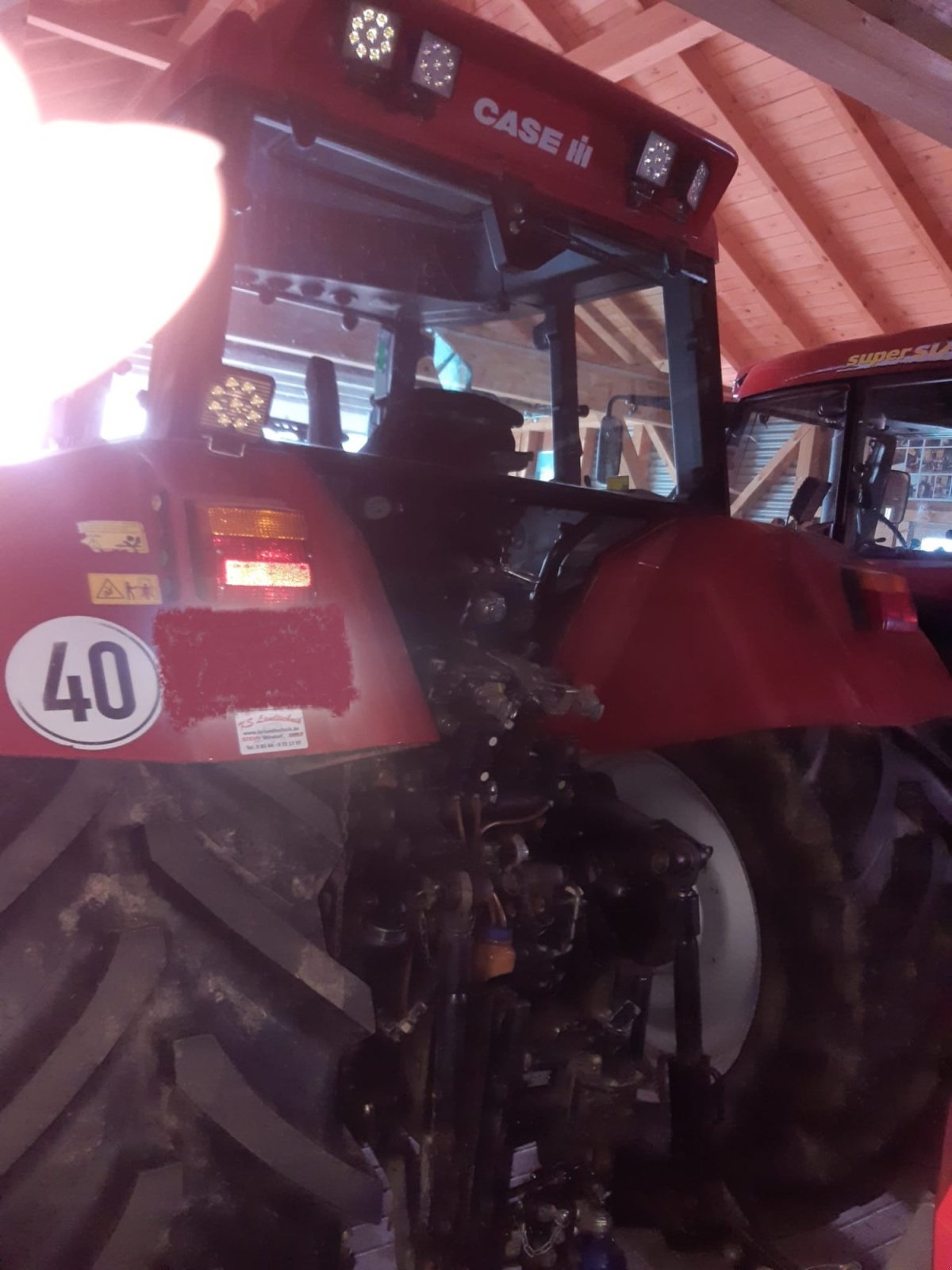 Traktor типа Case IH CS 120, Gebrauchtmaschine в Windorf (Фотография 8)