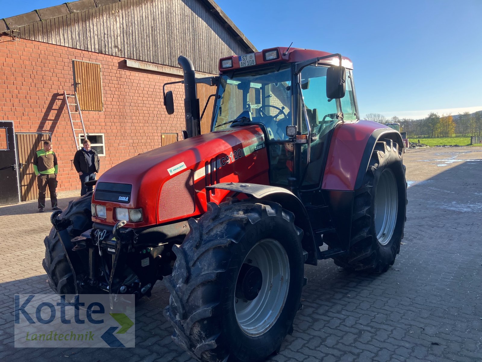 Traktor des Typs Case IH CS 120, Gebrauchtmaschine in Rieste (Bild 3)