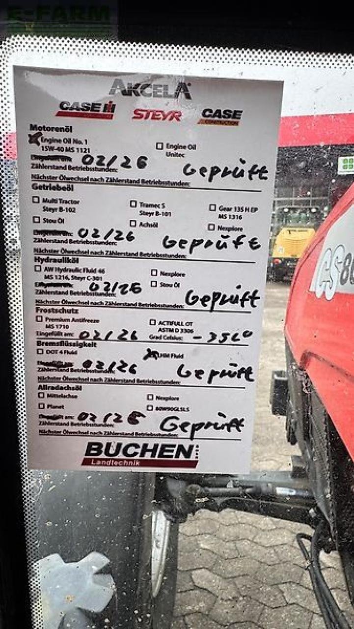 Traktor des Typs Case IH cs 86, Gebrauchtmaschine in WENDEN (Bild 7)