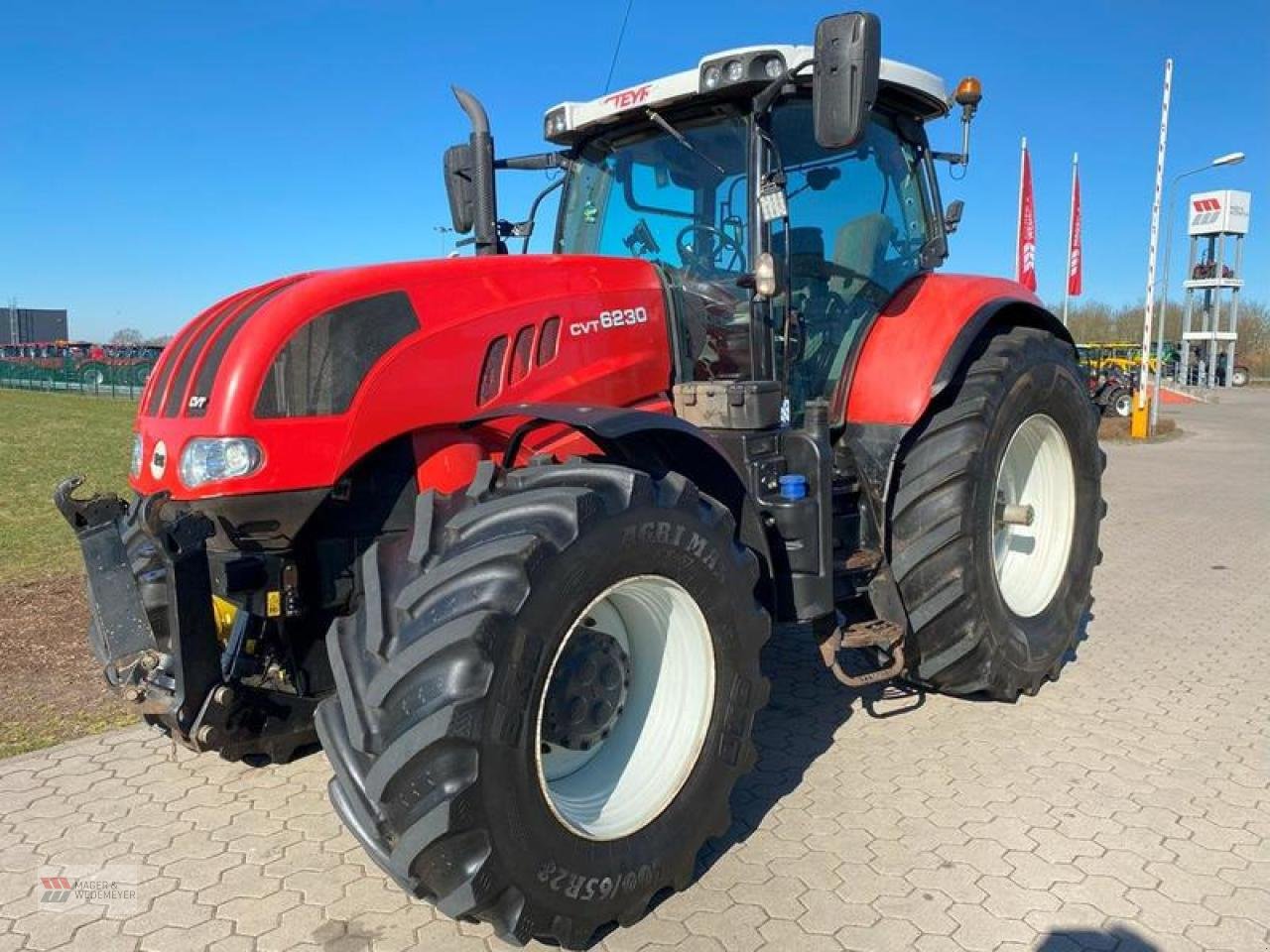 Traktor Türe ait Case IH CVT 6230 MIT FRONTZAPFWELLE, Gebrauchtmaschine içinde Oyten (resim 1)