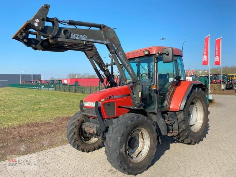 Case IH CX 90 MIT FRONTALDER, Gebrauchtmaschine, Rok výroby: 1998, Provozní hod./hektar: 13971, Moto-hodiny: 13971 Hodin (Obrázek 1) Traktor typu Case IH CX 90 MIT FRONTALDER, Gebrauchtmaschine v Oyten (Obrázek 1)