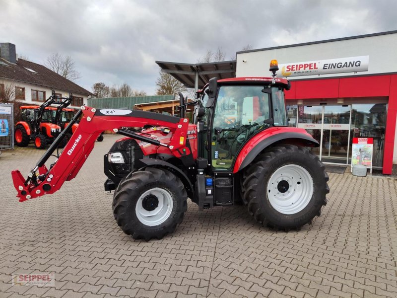 Traktor of the type Case IH FARMALL 100 C HILO Quicke X 4 rot, Neumaschine in Groß-Umstadt (Picture 1)