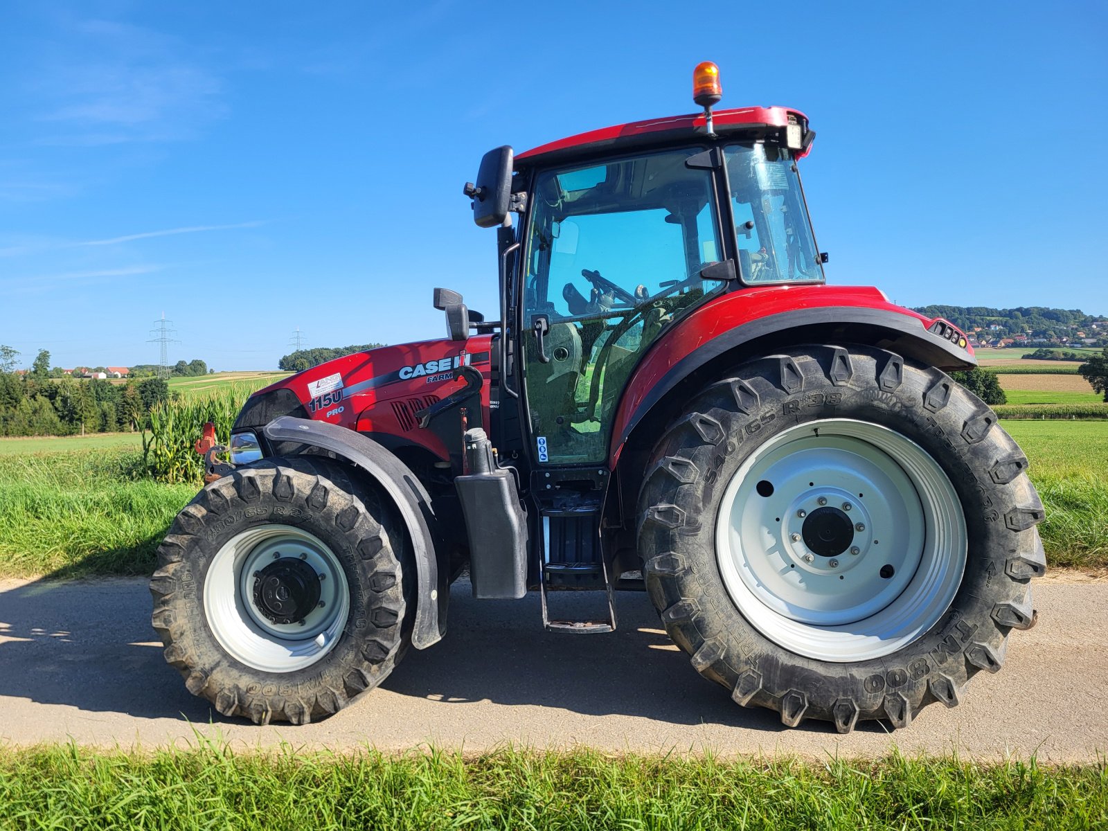 Traktor des Typs Case IH Farmall 115 U Pro, Gebrauchtmaschine in Ettenstatt (Bild 1)