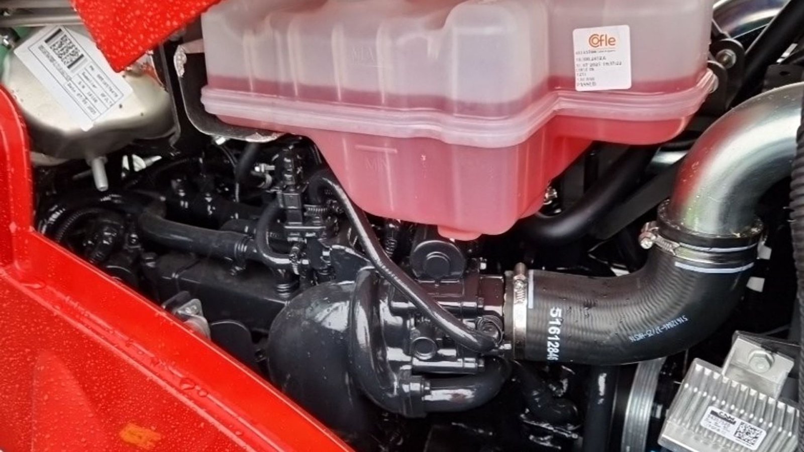 Traktor of the type Case IH Farmall 75 A Med frontlift og koblingsfrit vendegear og brede hjul., Gebrauchtmaschine in Lintrup (Picture 9)