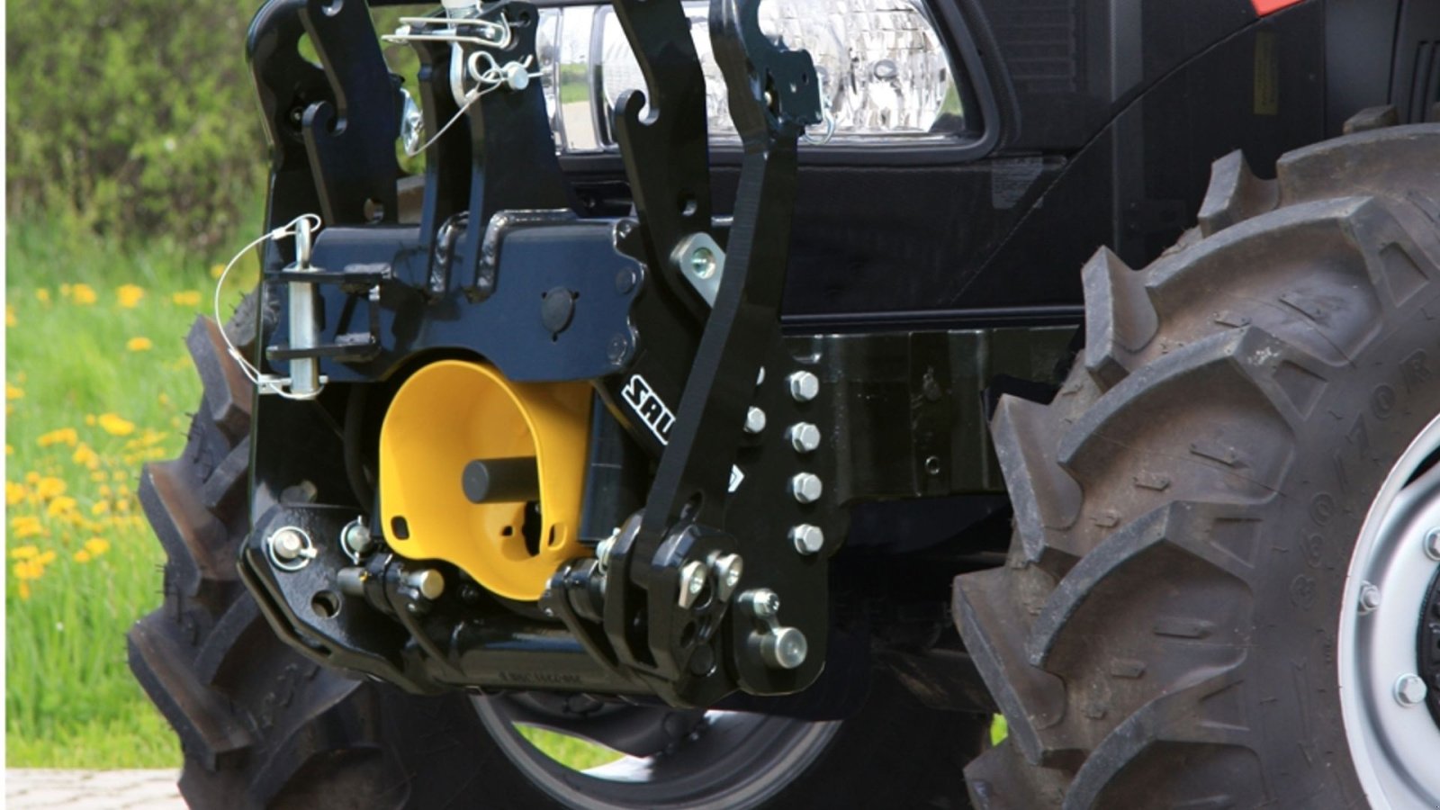 Traktor of the type Case IH Farmall 75 A Med frontlift og koblingsfrit vendegear og brede hjul., Gebrauchtmaschine in Lintrup (Picture 25)