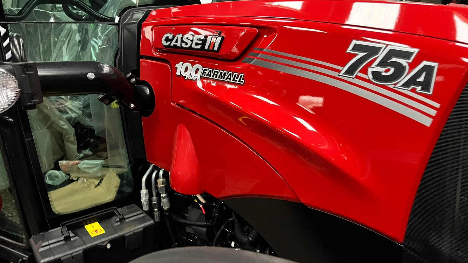 Traktor van het type Case IH Farmall 75 A Med frontlift og koblingsfrit vendegear og brede hjul., Gebrauchtmaschine in Lintrup (Foto 7)