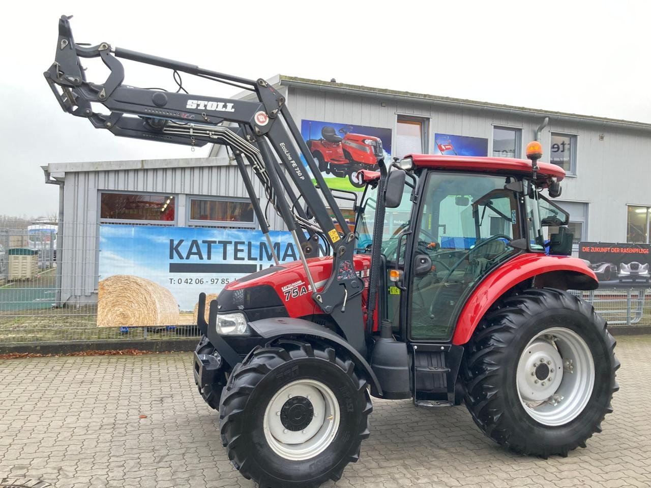 Traktor del tipo Case IH Farmall 75 A  mit Klima, Gebrauchtmaschine en Stuhr (Imagen 2)