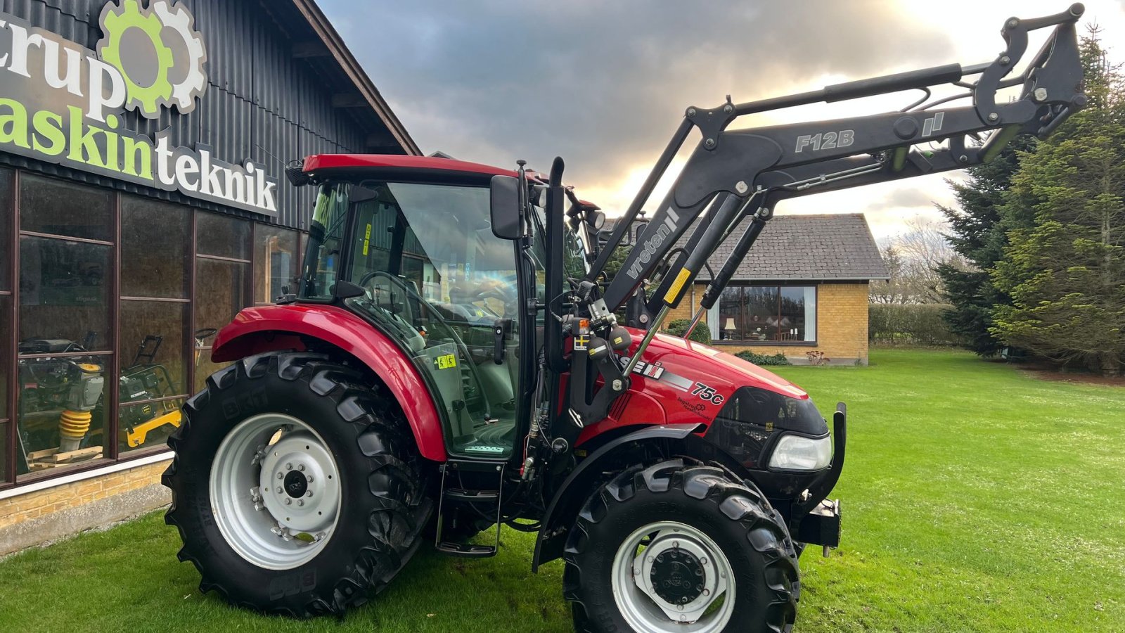 Traktor del tipo Case IH Farmall 75C KUN 1500 timer, Gebrauchtmaschine en Løkken (Imagen 3)