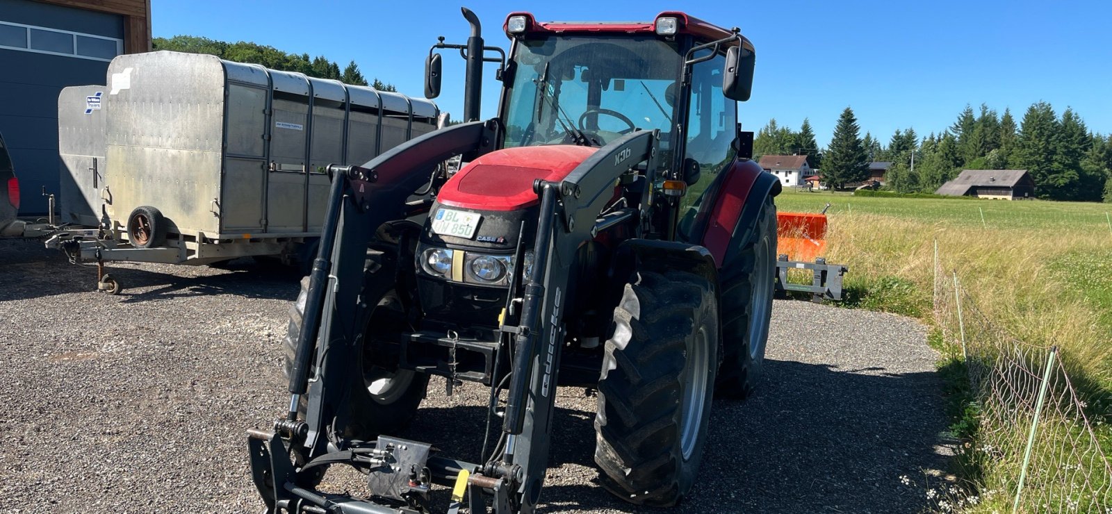 Traktor van het type Case IH FARMALL 85 A, Gebrauchtmaschine in Pfullendorf (Foto 2)