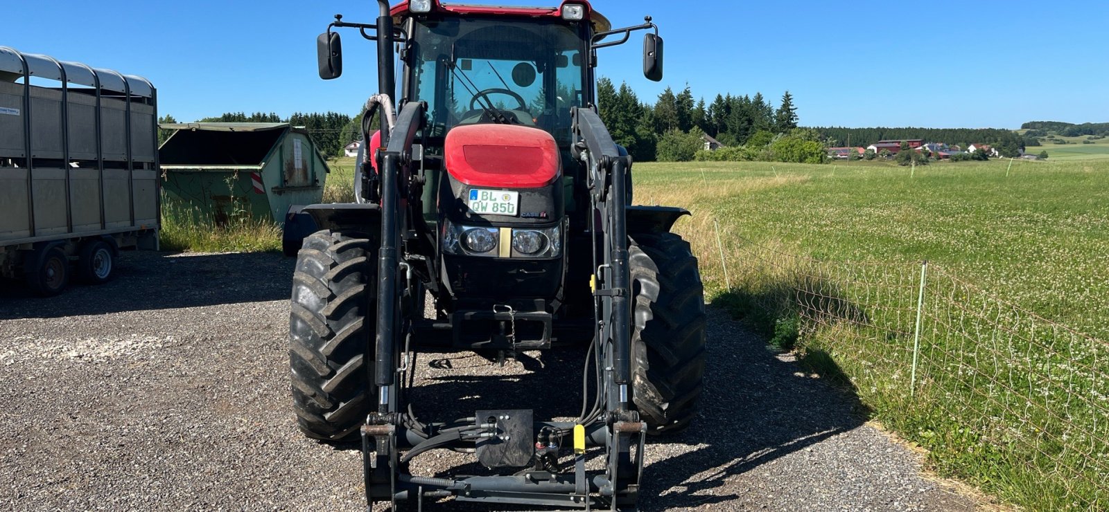 Traktor van het type Case IH FARMALL 85 A, Gebrauchtmaschine in Pfullendorf (Foto 3)