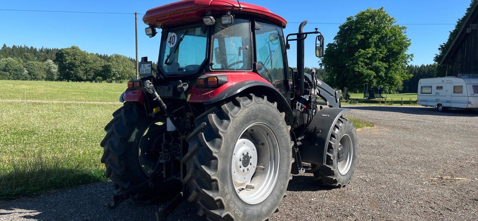 Traktor van het type Case IH FARMALL 85 A, Gebrauchtmaschine in Pfullendorf (Foto 8)