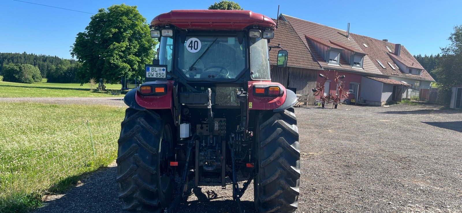 Traktor van het type Case IH FARMALL 85 A, Gebrauchtmaschine in Pfullendorf (Foto 10)
