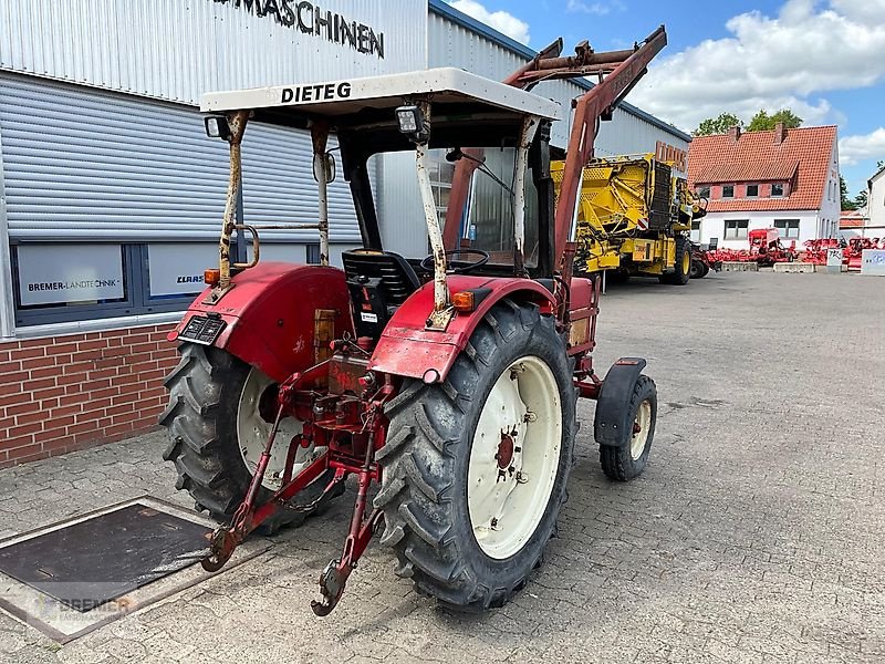 Traktor Türe ait Case IH IHC 633 mit Frontlader, Gebrauchtmaschine içinde Asendorf (resim 9)