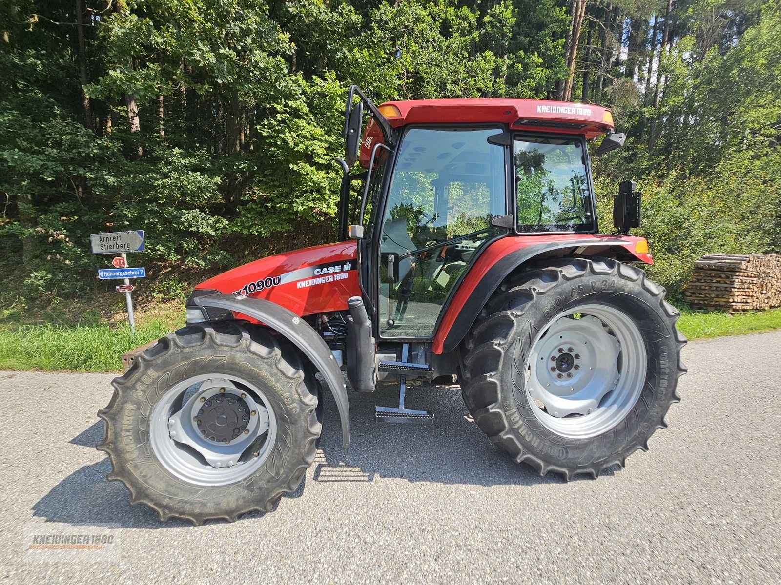Traktor van het type Case IH JX 1090 U Basis, Gebrauchtmaschine in Altenfelden (Foto 20)