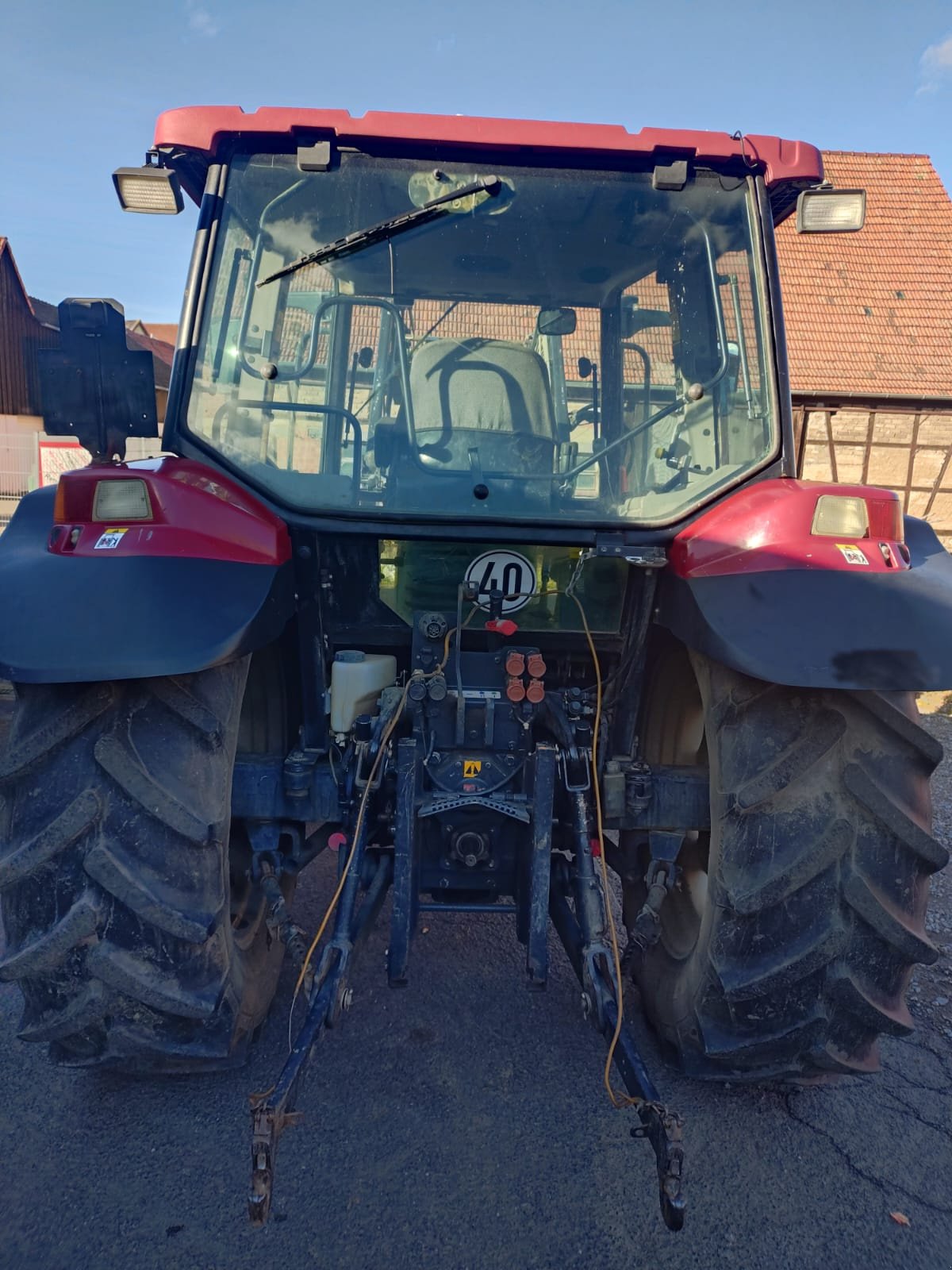 Traktor типа Case IH JX 1090 U, Gebrauchtmaschine в Creglingen (Фотография 4)