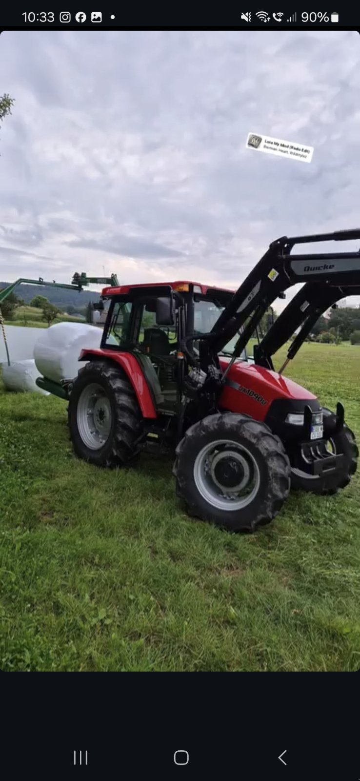 Traktor del tipo Case IH JX 1090 U, Gebrauchtmaschine In Bad König (Immagine 3)