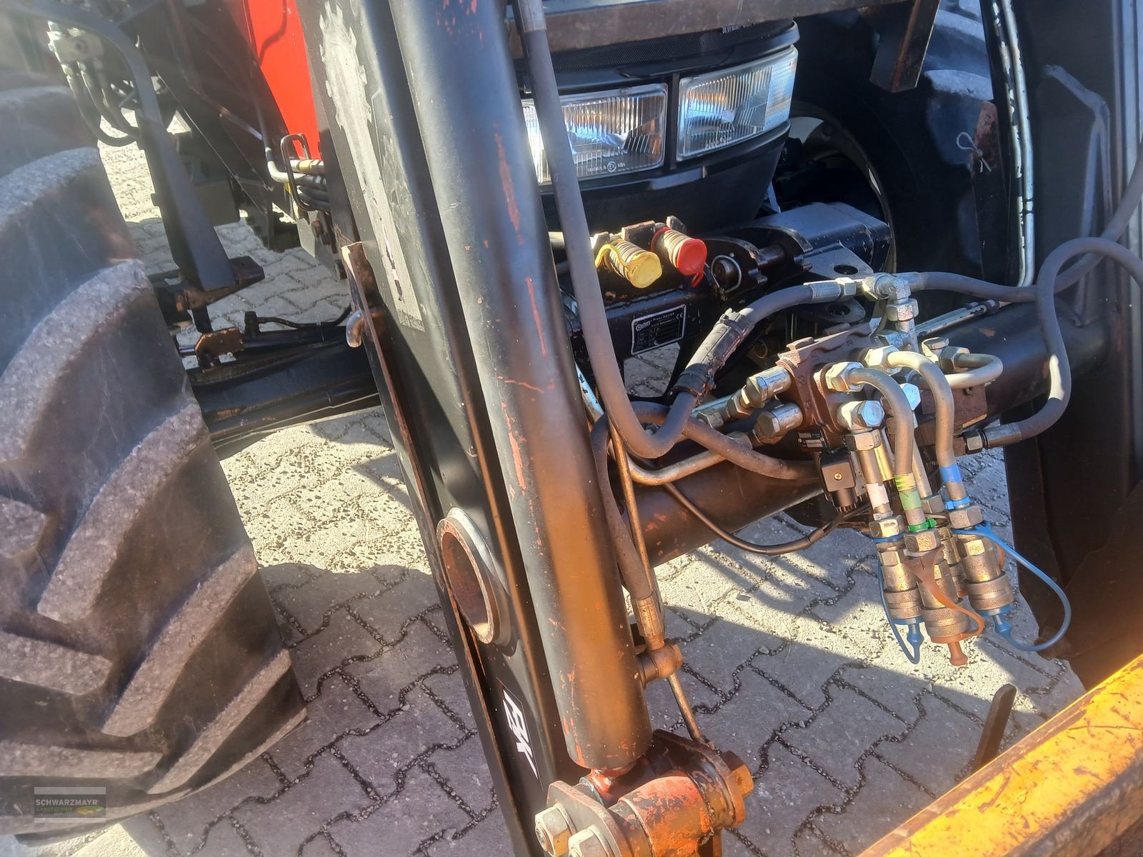 Traktor от тип Case IH JX 1100 U Komfort, Gebrauchtmaschine в Gampern (Снимка 11)