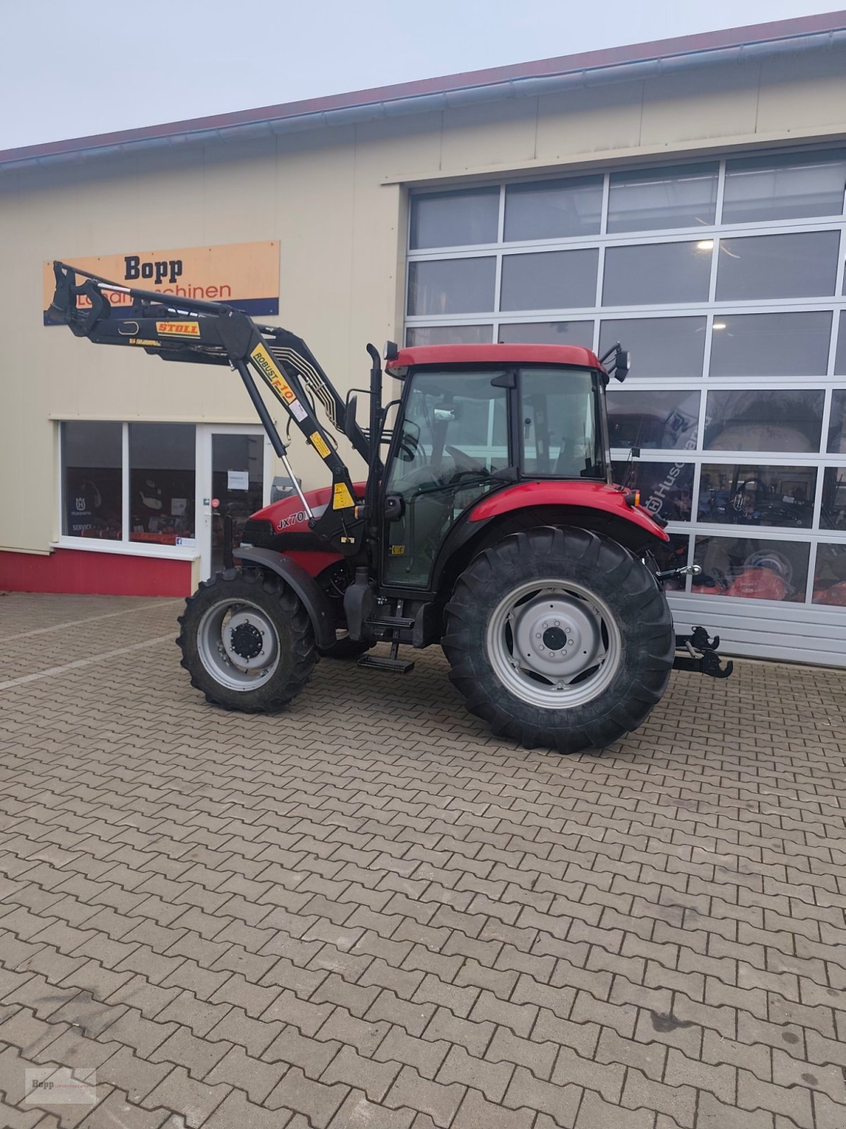 Traktor del tipo Case IH JX 70 A + Frontlader, Gebrauchtmaschine en Walldürn/Altheim (Imagen 1)