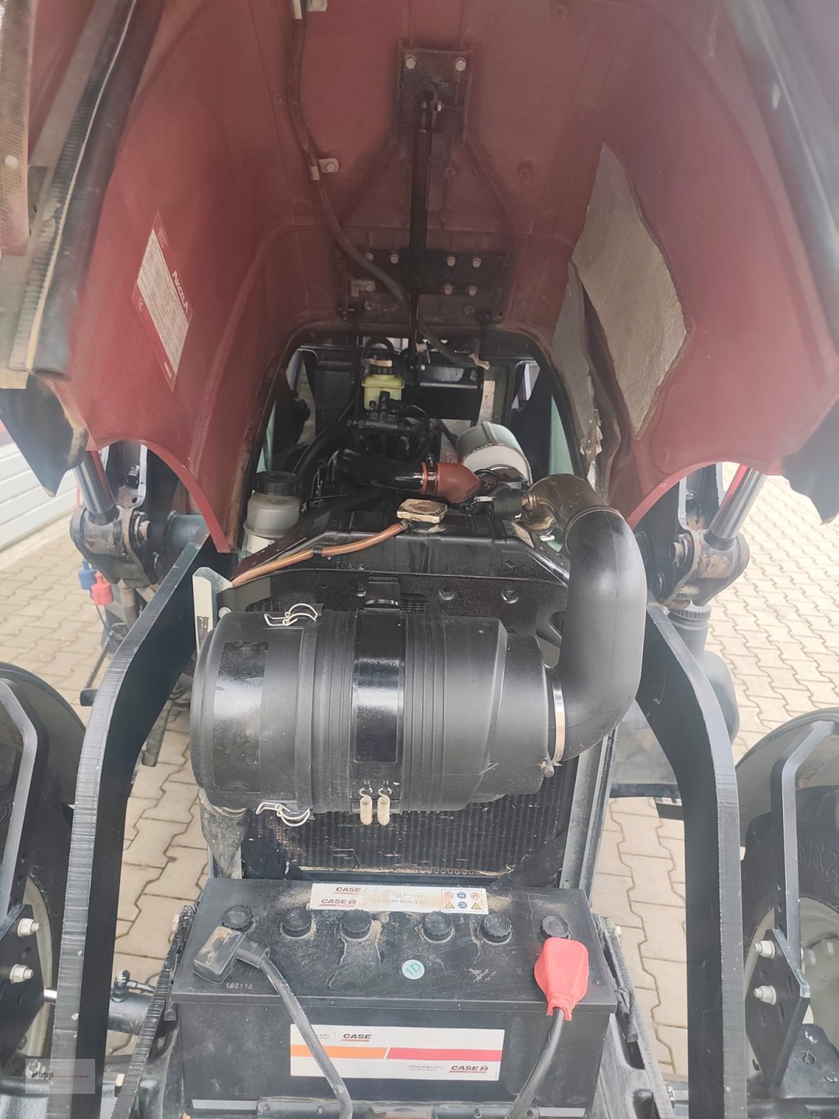 Traktor del tipo Case IH JX 70 A + Frontlader, Gebrauchtmaschine en Walldürn/Altheim (Imagen 2)