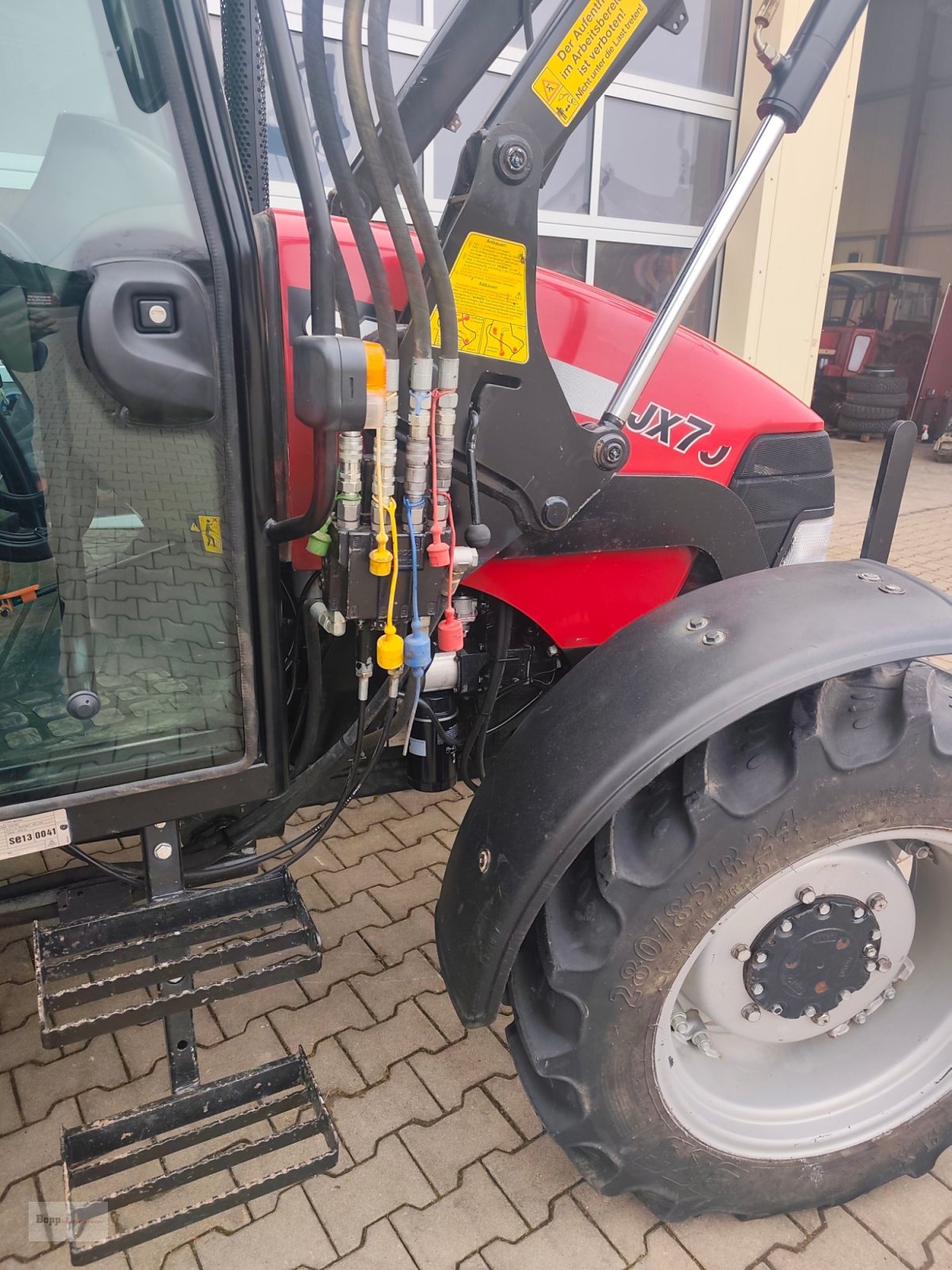 Traktor del tipo Case IH JX 70 A + Frontlader, Gebrauchtmaschine en Walldürn/Altheim (Imagen 13)