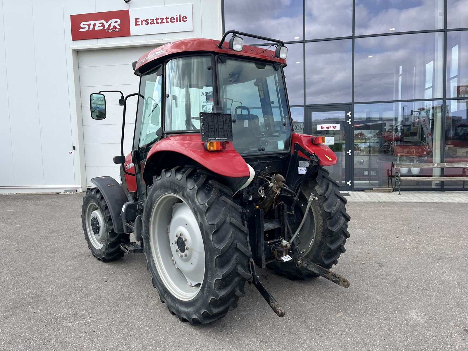 Traktor типа Case IH JX 70, Gebrauchtmaschine в Harmannsdorf (Фотография 19)