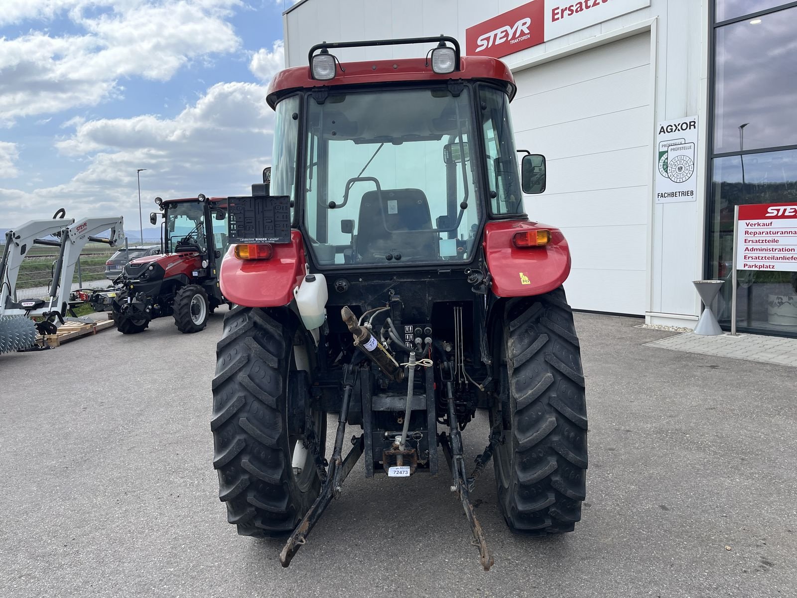 Traktor типа Case IH JX 70, Gebrauchtmaschine в Harmannsdorf (Фотография 20)