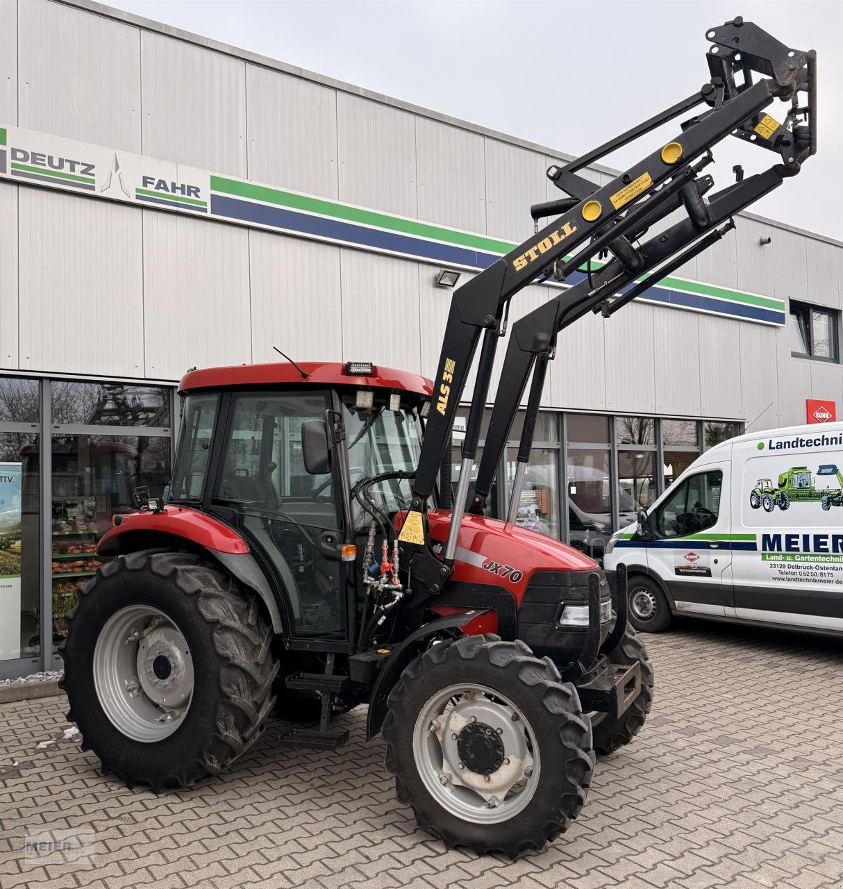 Traktor del tipo Case IH JX 70, Gebrauchtmaschine In Delbrück (Immagine 3)