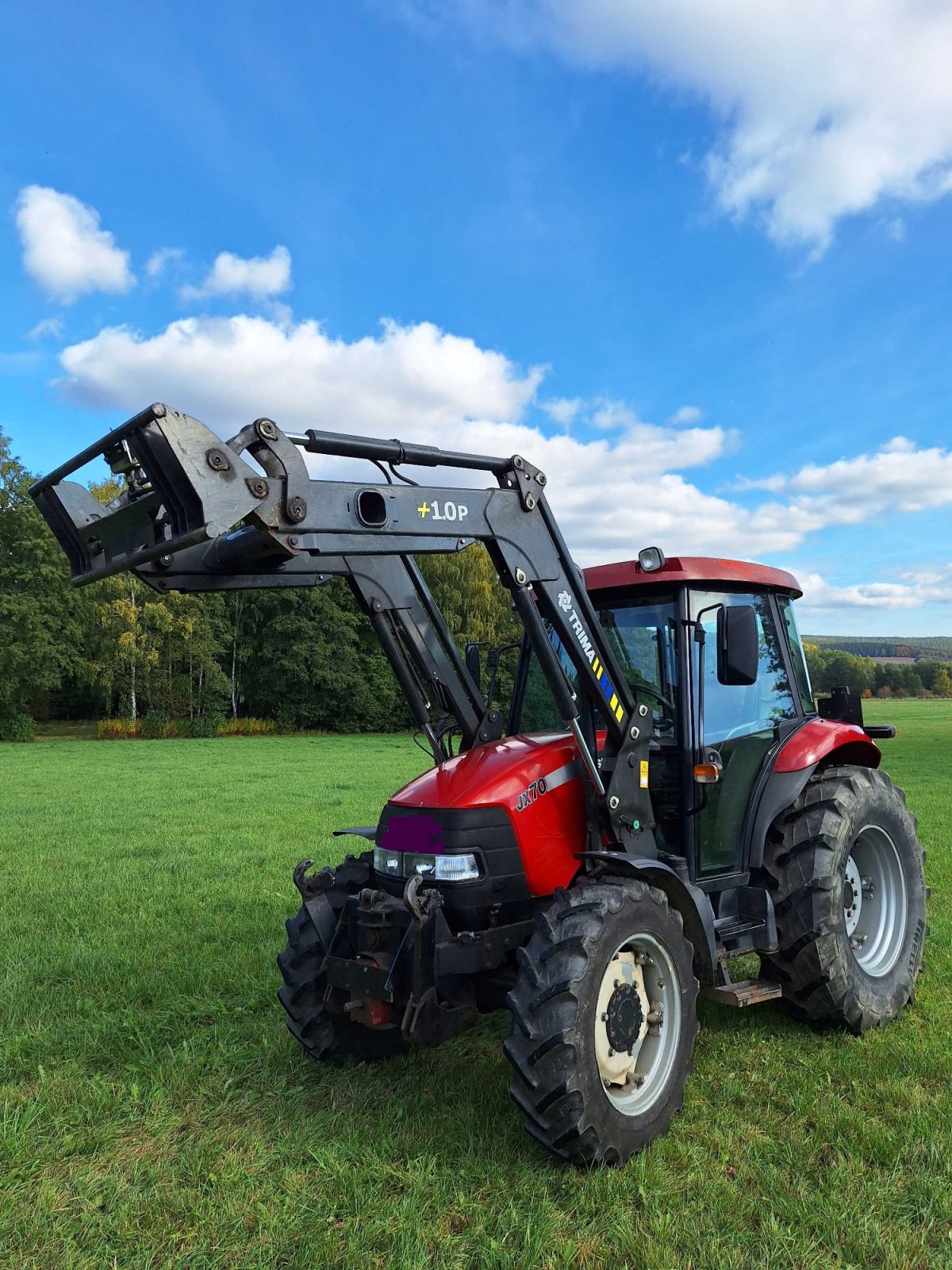 Traktor van het type Case IH JX 70, Gebrauchtmaschine in Waldsassen (Foto 1)