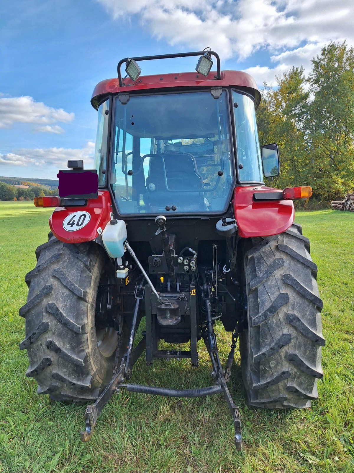 Traktor van het type Case IH JX 70, Gebrauchtmaschine in Waldsassen (Foto 3)