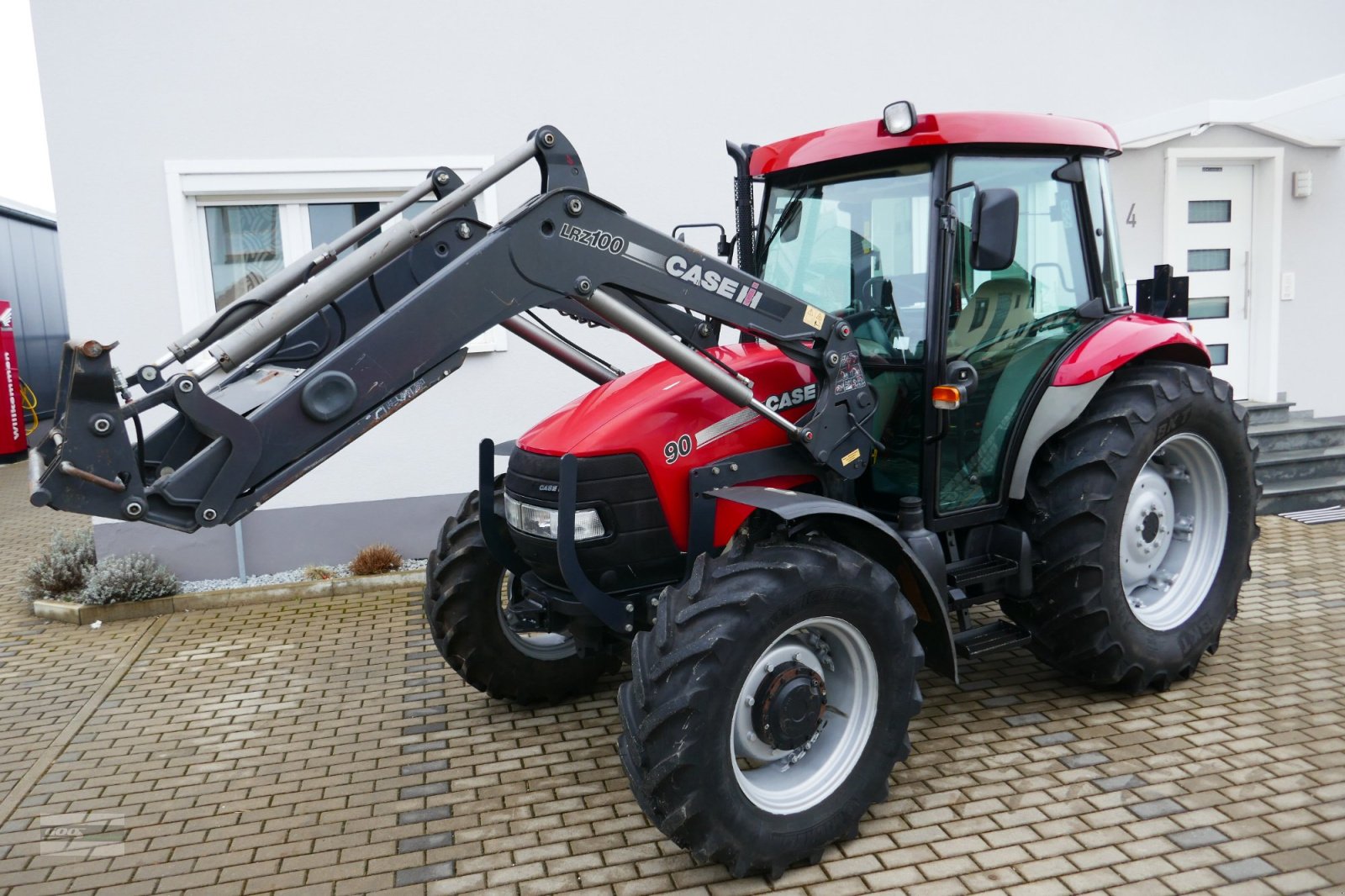 Traktor tip Case IH JX 90 Allr. Mit Druckluftanlage und Stoll Profi-Industriefrontlader. Gepflegter Original Zustand!!, Gebrauchtmaschine in Langenzenn (Poză 1)