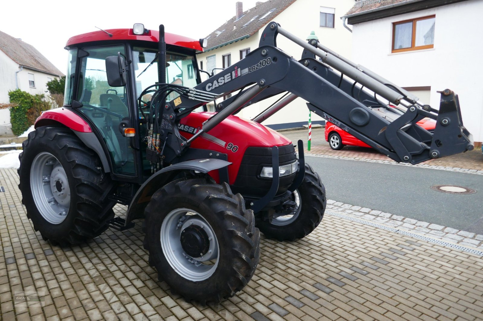 Traktor tip Case IH JX 90 Allr. Mit Druckluftanlage und Stoll Profi-Industriefrontlader. Gepflegter Original Zustand!!, Gebrauchtmaschine in Langenzenn (Poză 2)