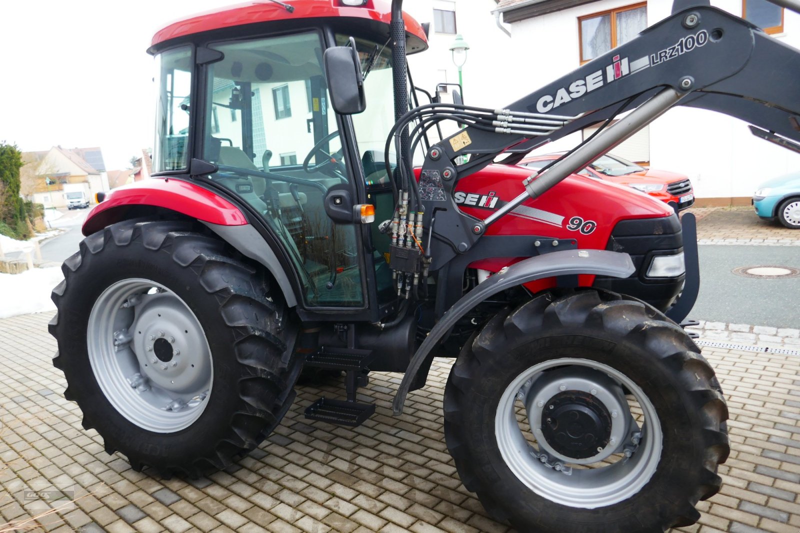 Traktor tip Case IH JX 90 Allr. Mit Druckluftanlage und Stoll Profi-Industriefrontlader. Gepflegter Original Zustand!!, Gebrauchtmaschine in Langenzenn (Poză 3)