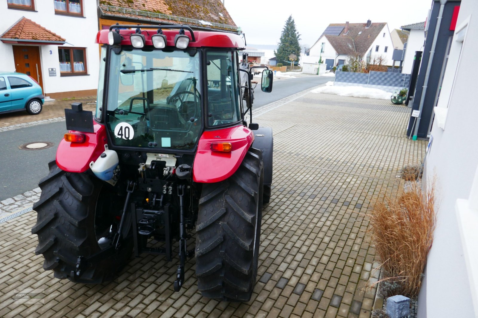 Traktor tip Case IH JX 90 Allr. Mit Druckluftanlage und Stoll Profi-Industriefrontlader. Gepflegter Original Zustand!!, Gebrauchtmaschine in Langenzenn (Poză 8)