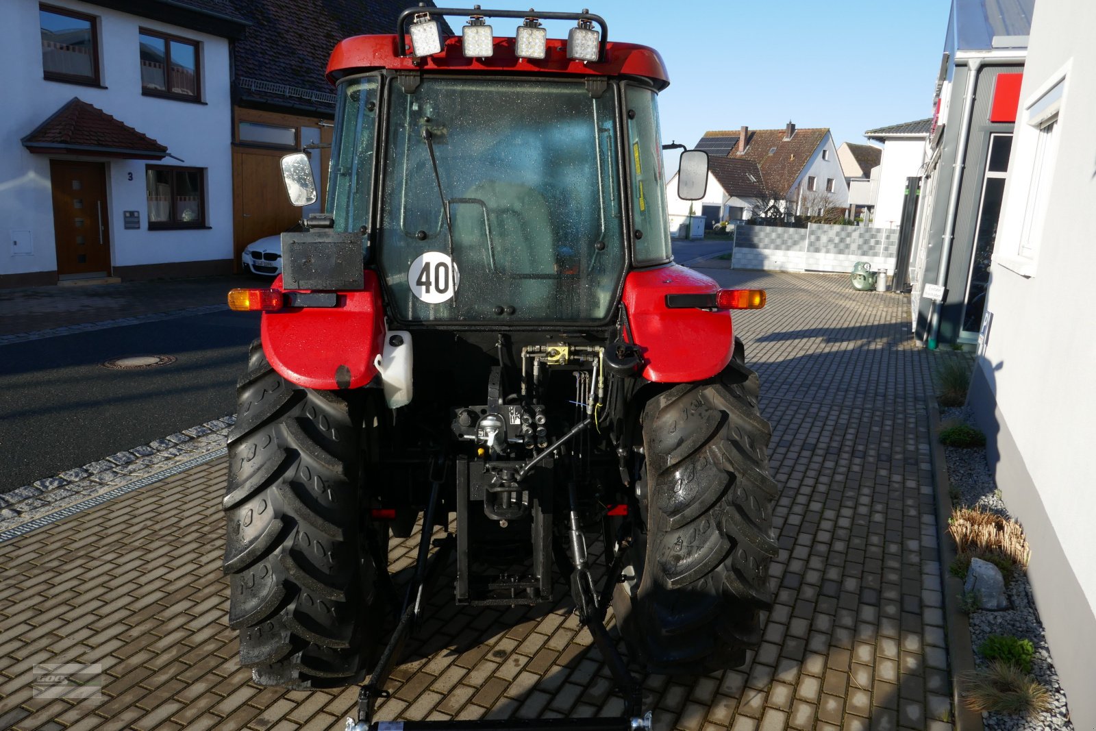 Traktor типа Case IH JX 90 Allr. mit Ind-Lader, Fronthydraulik und Klima. Echt guter Zustand!, Gebrauchtmaschine в Langenzenn (Фотография 4)