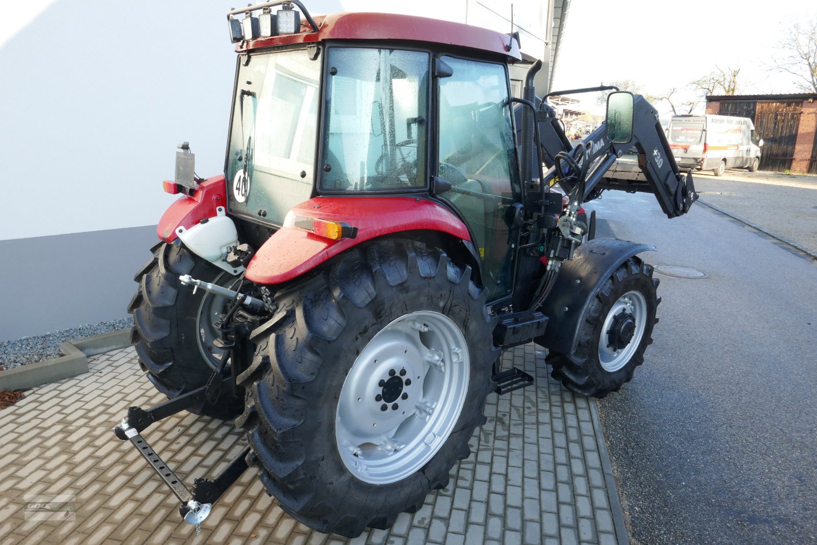 Traktor типа Case IH JX 90 Allr. mit Ind-Lader, Fronthydraulik und Klima. Echt guter Zustand!, Gebrauchtmaschine в Langenzenn (Фотография 5)