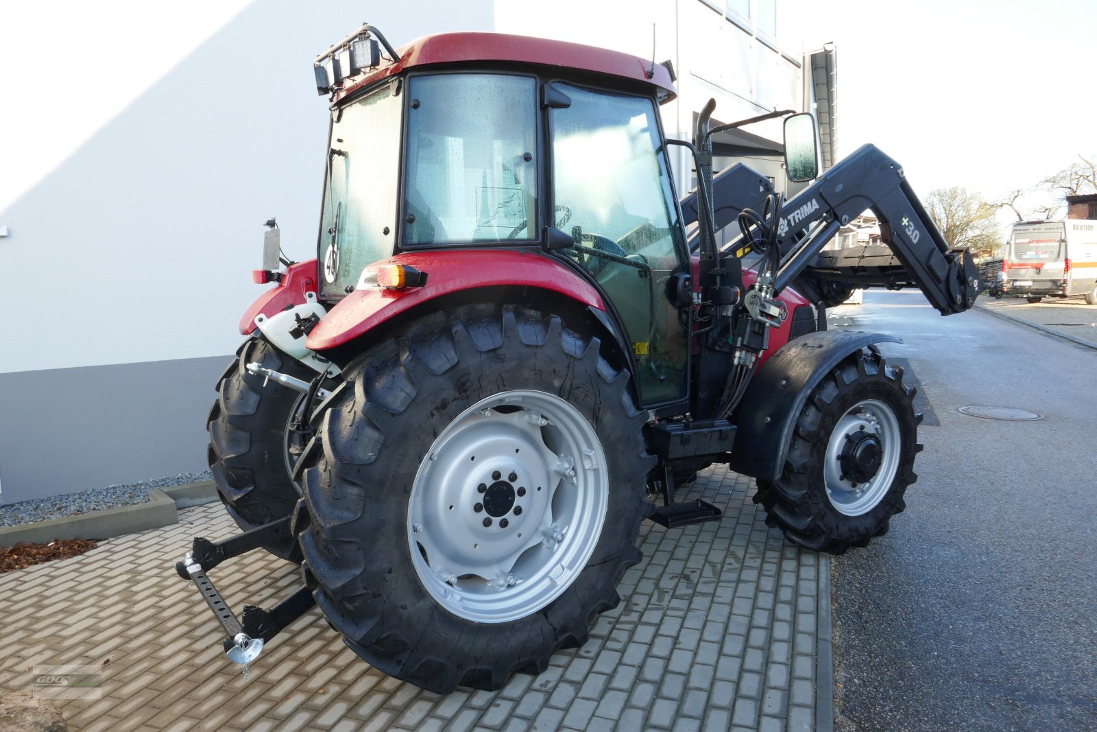 Traktor типа Case IH JX 90 Allr. mit Ind-Lader, Fronthydraulik und Klima. Echt guter Zustand!, Gebrauchtmaschine в Langenzenn (Фотография 9)